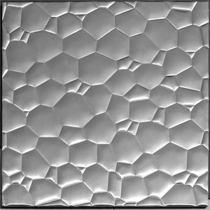 Convex silver surface outside wall decorative tiles for backsplash