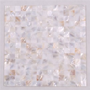 Natural 20*20 White Raw Material Lowes Shower Toilet Tile