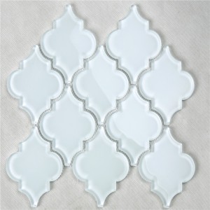 Irregular Lantern Shape decorative waterjet mosaic tiles