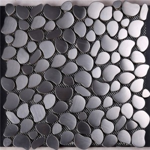 Decorative Cobble Pebble Mosaic Tile for Stove