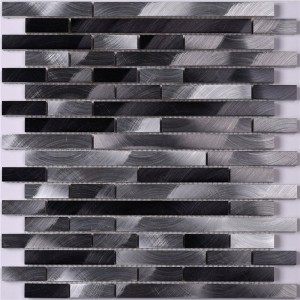 Gradual Black Modern House Tiles for Backsplash HLC63