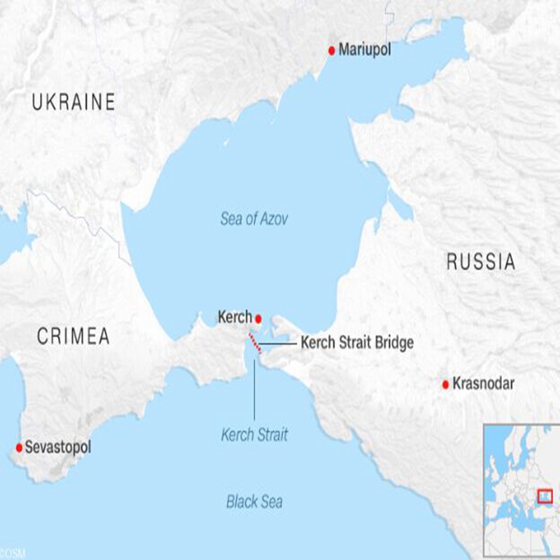 Ukraine says Russia opened fire on its naval vessels, seized them